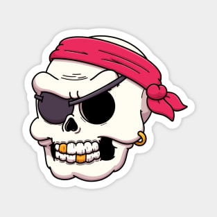 Pirate Skull Magnet