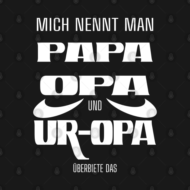 Ur-Opa Opa Papa Geschenk by Little Treasures