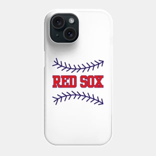 red sox baseball Phone Case