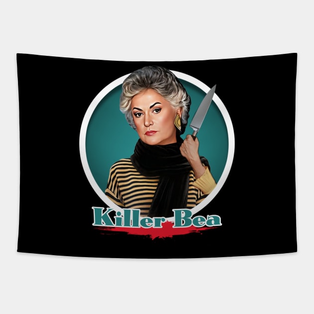 Killer Bea Tapestry by Indecent Designs