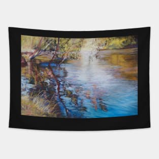 'Swirls & Ripples - Goulburn River' Tapestry