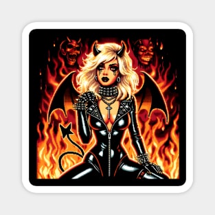 devil girl - succubus devil girl Magnet