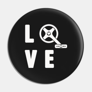 Love Cycling Pin