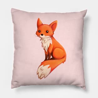 Happy Fox Pillow