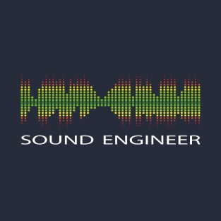 Sound engineer audio engineering T-Shirt