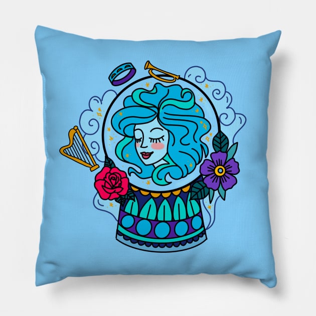Call in the spirits Pillow by AngelicaRaquid