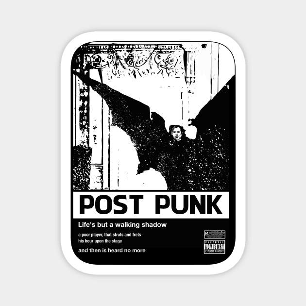 POST PUNK Magnet by theanomalius_merch