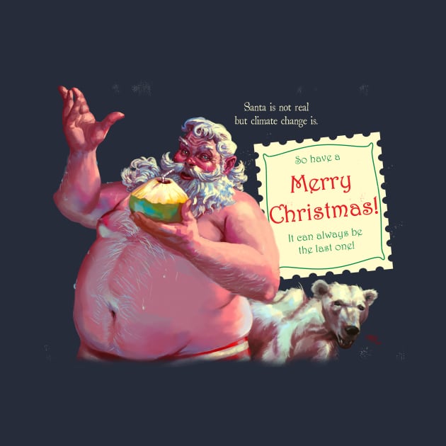 A Warm Christmas Card by Victor Maristane