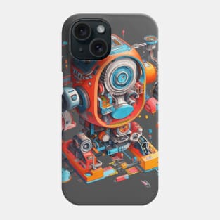 Robot Exploded View Phone Case