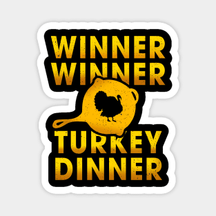 thanksgiving Turkey Dinner Magnet