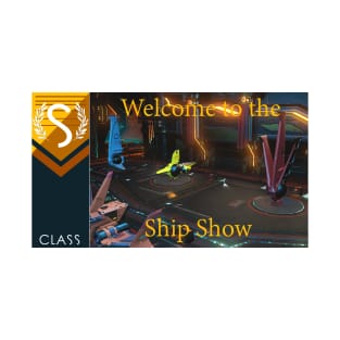 No mans sky themed Welcome to the ship show T-Shirt