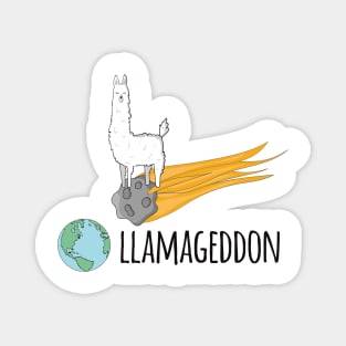 Llamageddon Magnet