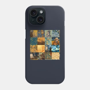 Van Gogh Paintings Mashup Phone Case