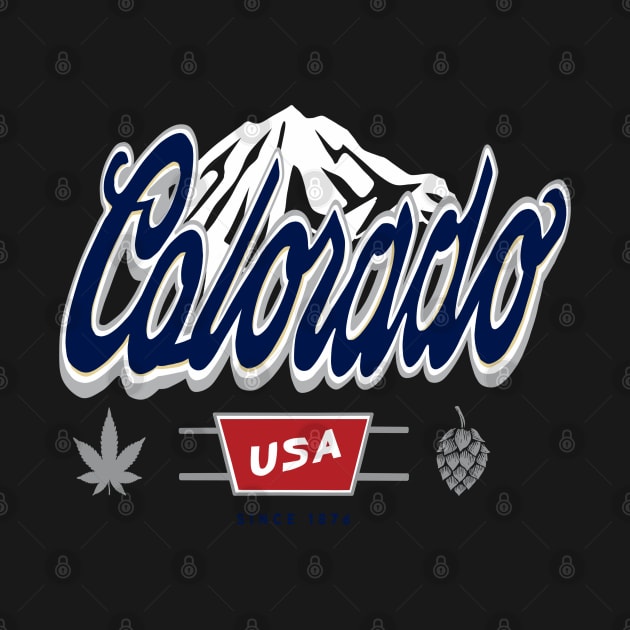 Colorado Logo by Bored Imagination Pop Art Absurdities 