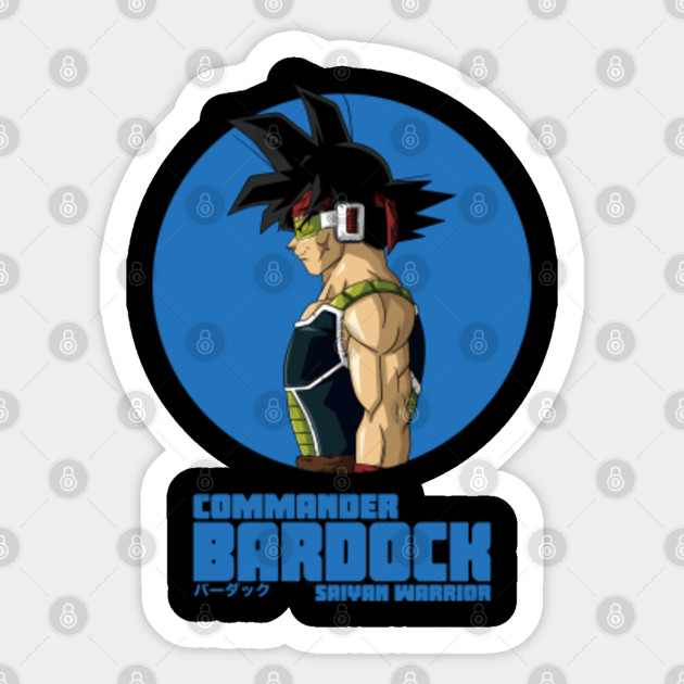 Bardock Dragon Ball Dragon Ball Sticker Teepublic