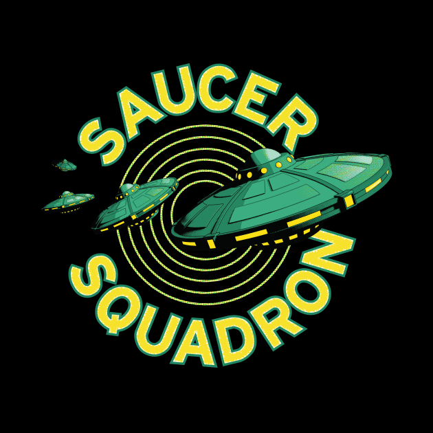 Saucer Squadron by andyjhunter