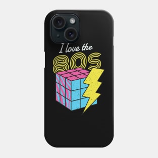 I Love The Eighties Phone Case