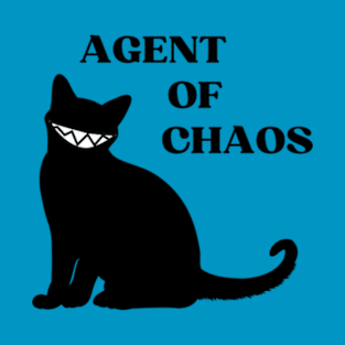 Agent of Chaos Cat T-Shirt