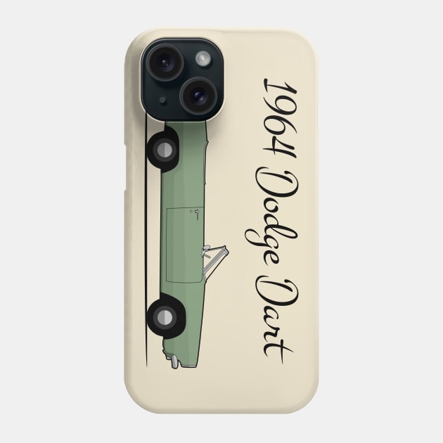 1964 Dodge Dart green Phone Case by Ginger Bobby