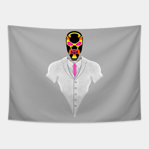 Mech head Tapestry by Thisepisodeisabout