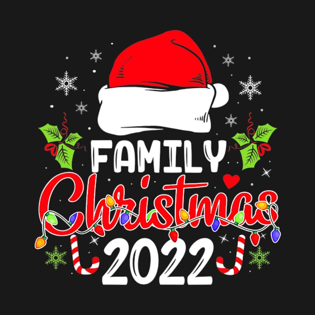 Family Christmas 2022 Matching Group Lights Xmas Men Women by paynegabriel