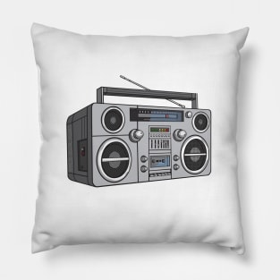 Boombox (Gray Colorway) Analog / Music Pillow