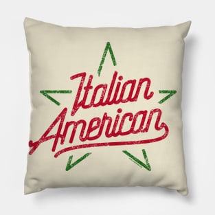 Italian American Star Pillow