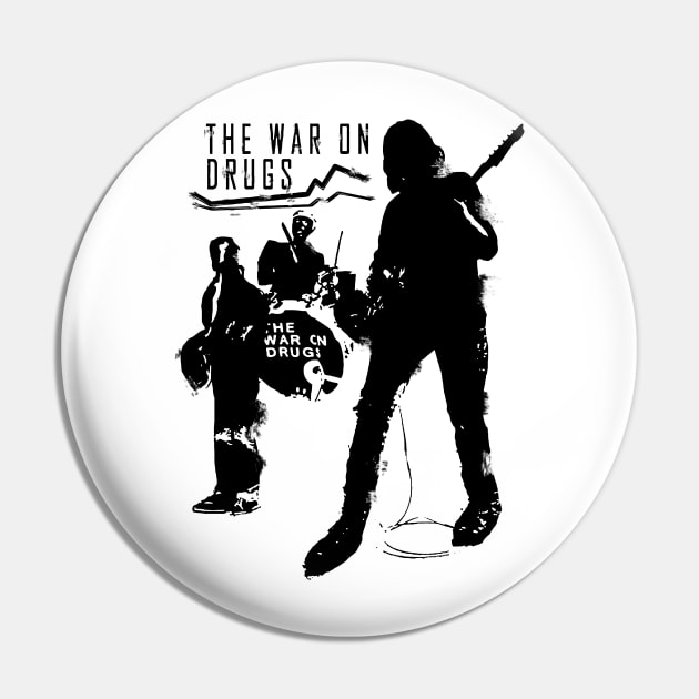 The War on Drugs Pin by SEKALICE