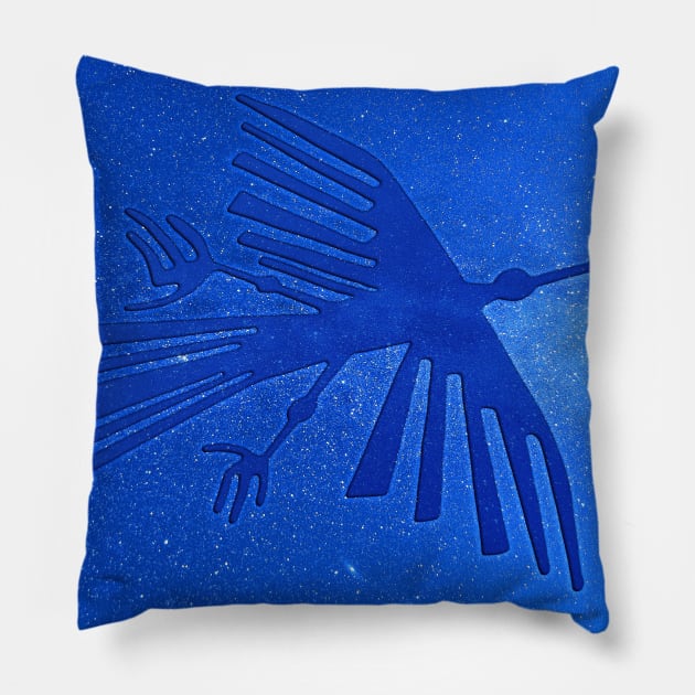 Nazca Condor Pillow by AlexMir