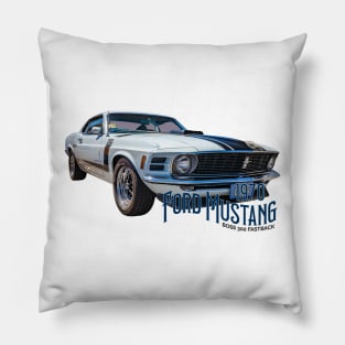 1970 Ford Mustang Boss 302 Fastback Pillow