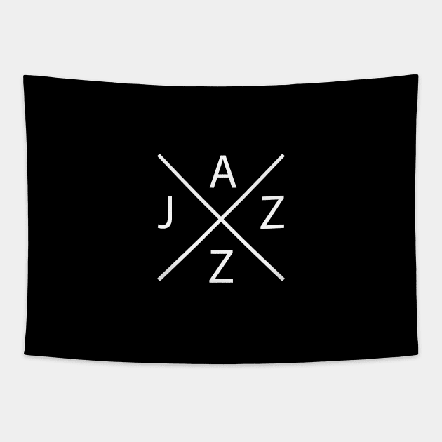 JAZZ MUSIC Tapestry by Ninetynow