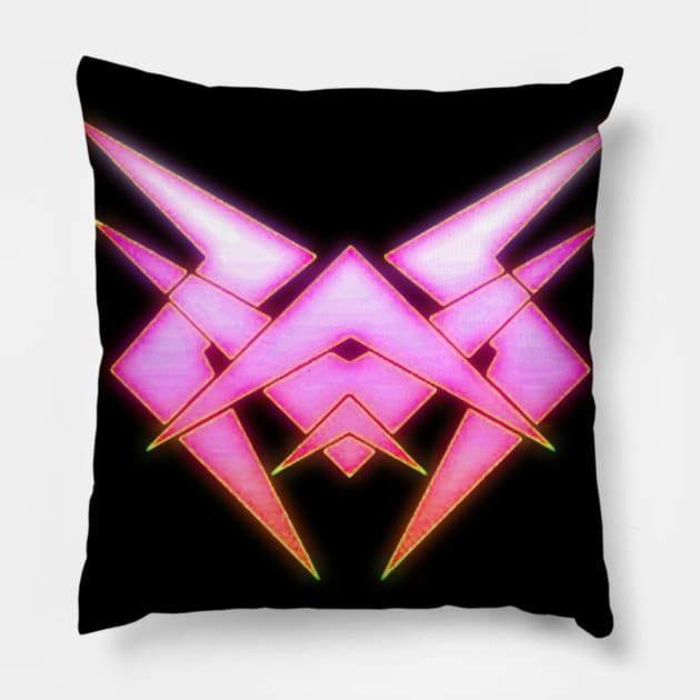 Vxnom Logo Pink Pillow by WhyVxnom