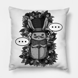 Top Hat Bunny Pillow