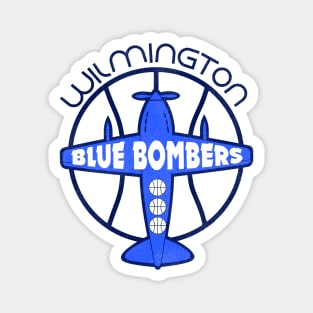 Defunct Wilmington Blue Bombers Basketball Team Magnet