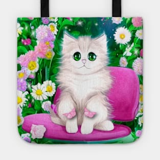 Cute and Funny Kitty Cat Tote