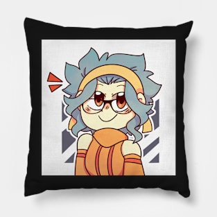 Levy with glasses Pillow
