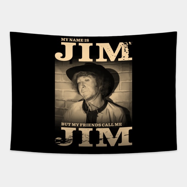 My name is Jim Tapestry by kostjuk