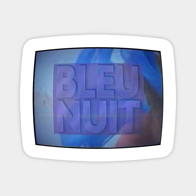 Bleu Nuit (Logo #2) Magnet by Sudburied