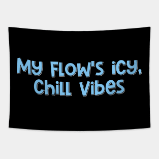 Icy Flow Tapestry