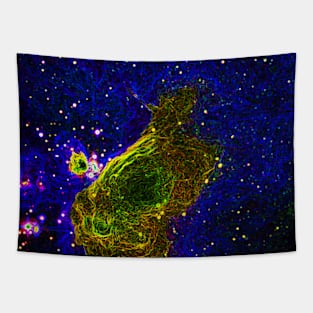 Black Panther Art - Glowing Edges 624 Tapestry