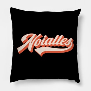 Marseille Noailles - Marseille Noailles Schriftzug - Noailles Logo Pillow