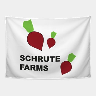 Schrute Farms Funny T Shirt Tapestry