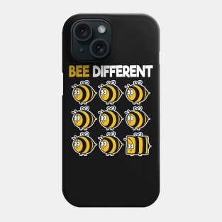 Bee Different Bees Beekeeper Cute Honey Individual Phone Case