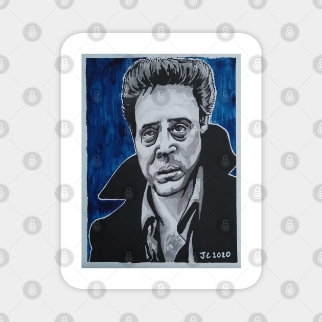 The Dead Zone - Johnny Smith portrait (original) Magnet by StagArtStudios