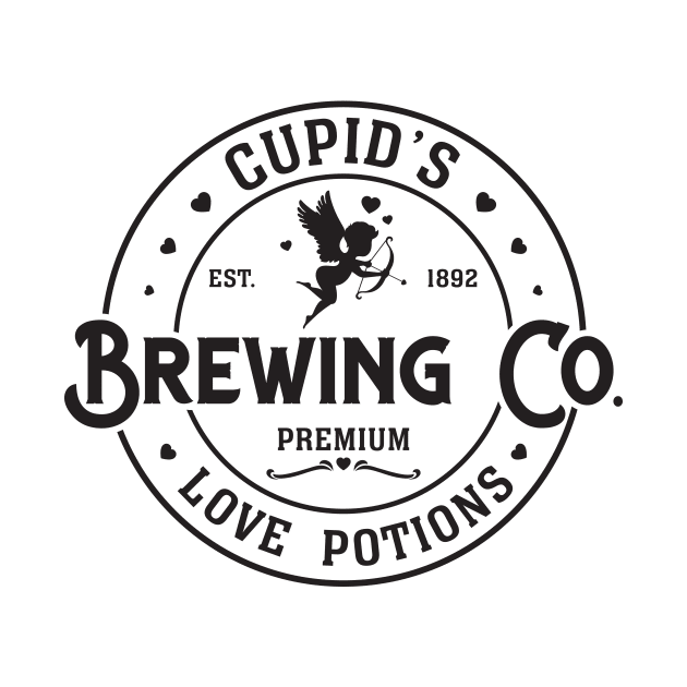 Cupid's Brewing Valentine's Day by Kahlenbecke