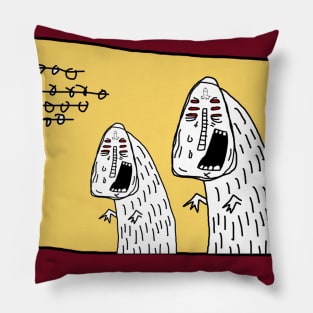 Twin Monster Pillow