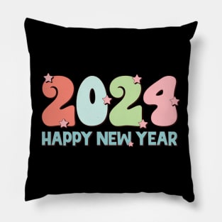 Happy New Year 2024 Pillow