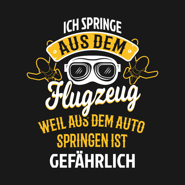 Fallschirm Fun Spruch Fallschirmspringen by Foxxy Merch