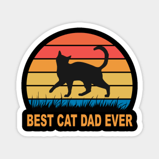 Best Cat Dad Ever, Father's Day Gift Magnet