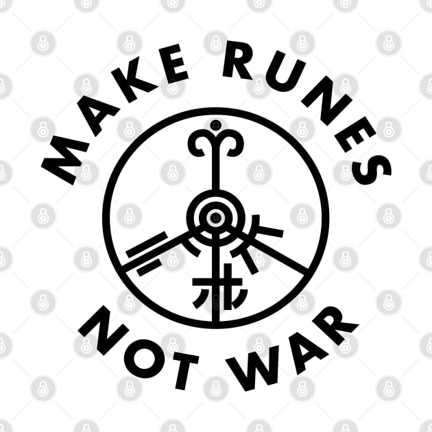 Make Runes Not War - Light by Blighthouse Studio